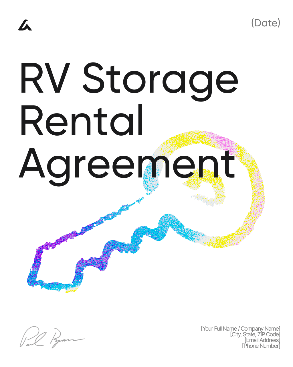 RV Storage Rental Agreement