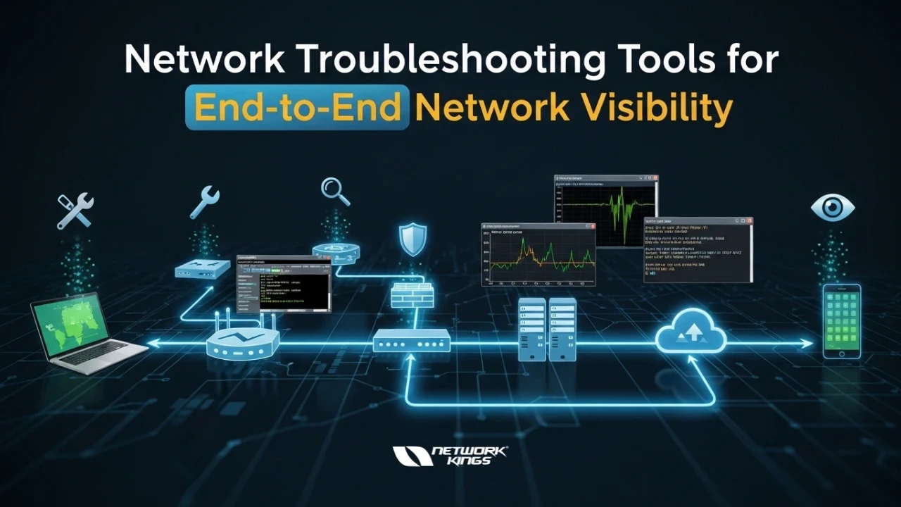 Network Troubleshooting Tools for End-to-End Network Visibility