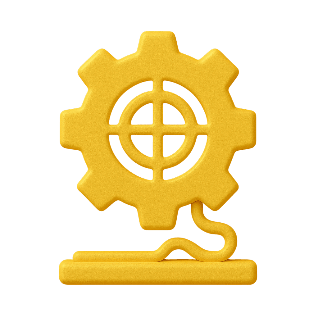 Abstract metalic shape