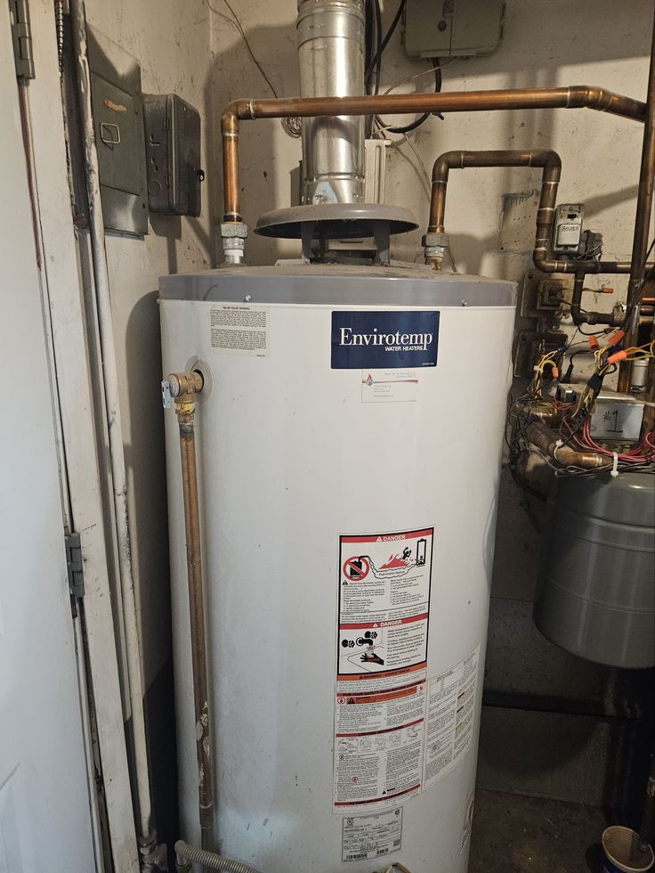 Brian and Hunter with MoJo Home Service truck in the background