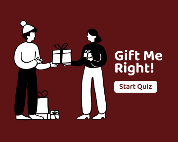 Quiz to Get the Perfect Gift Gift Me Right!