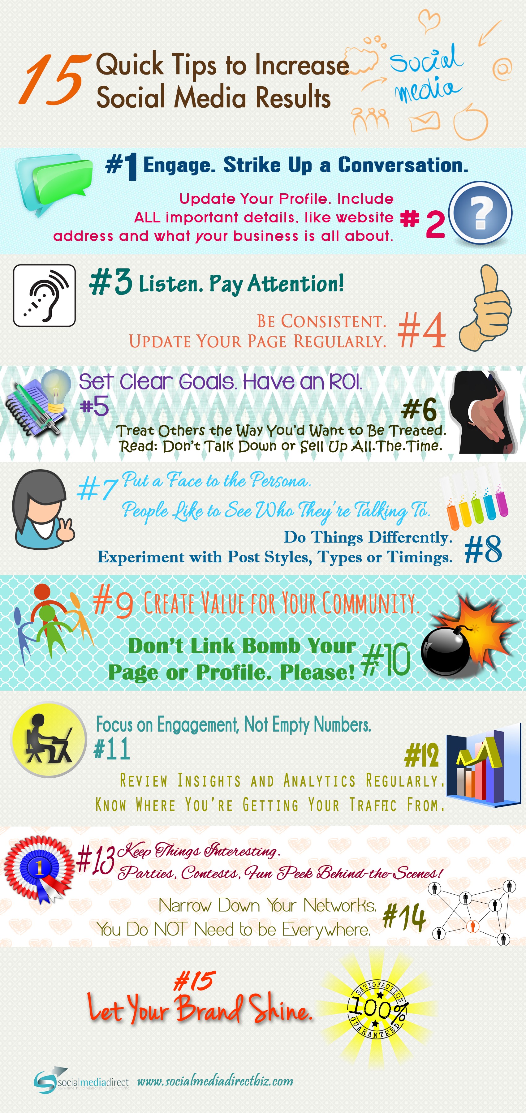 15 Quick Tips to Increase Social Media Results2