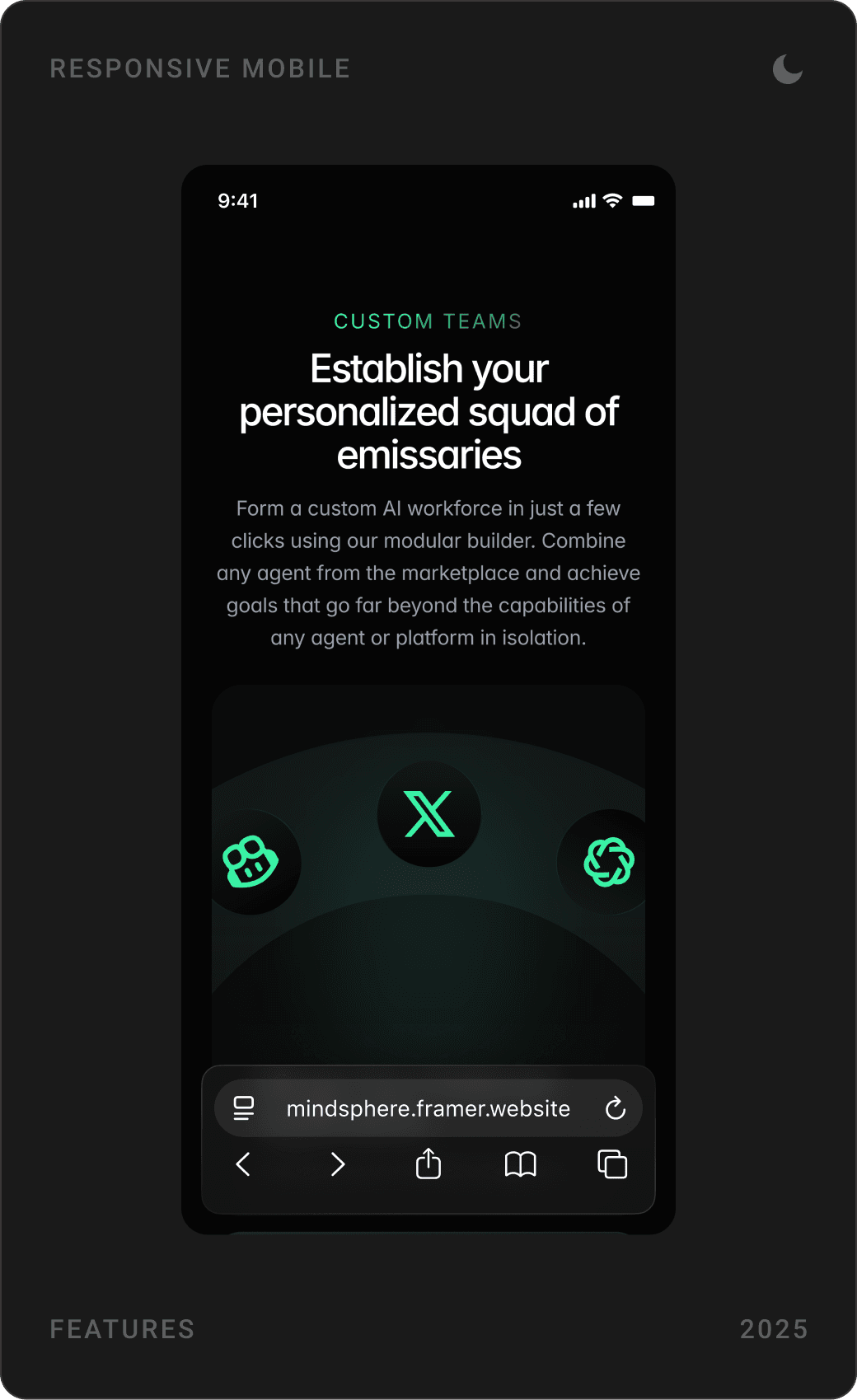 Innovative AI Ecosystem Interaction Mobile Design