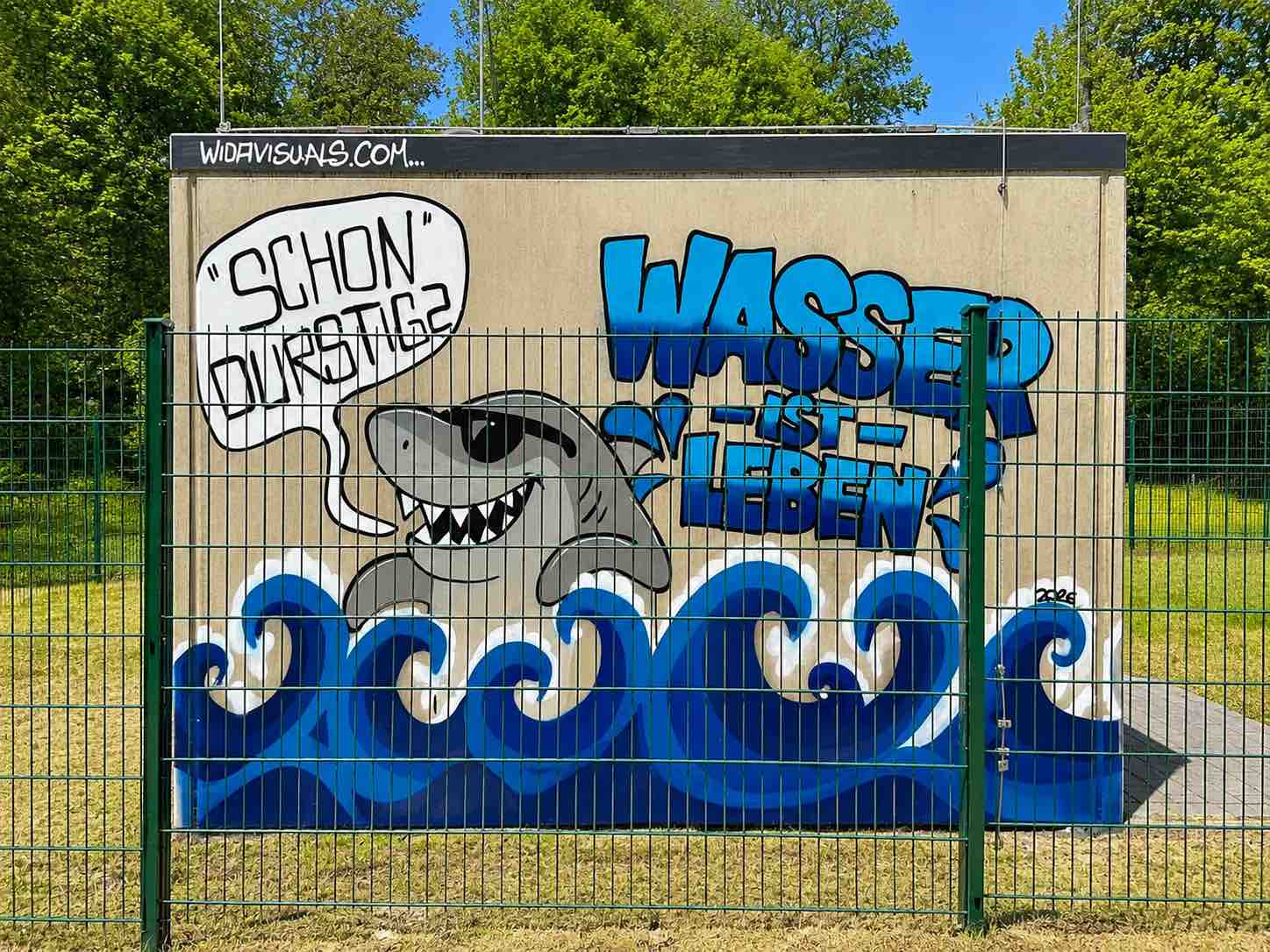 Graffiti-Schulprojekt am Brunnen – FKS Realschule Plus Simmern