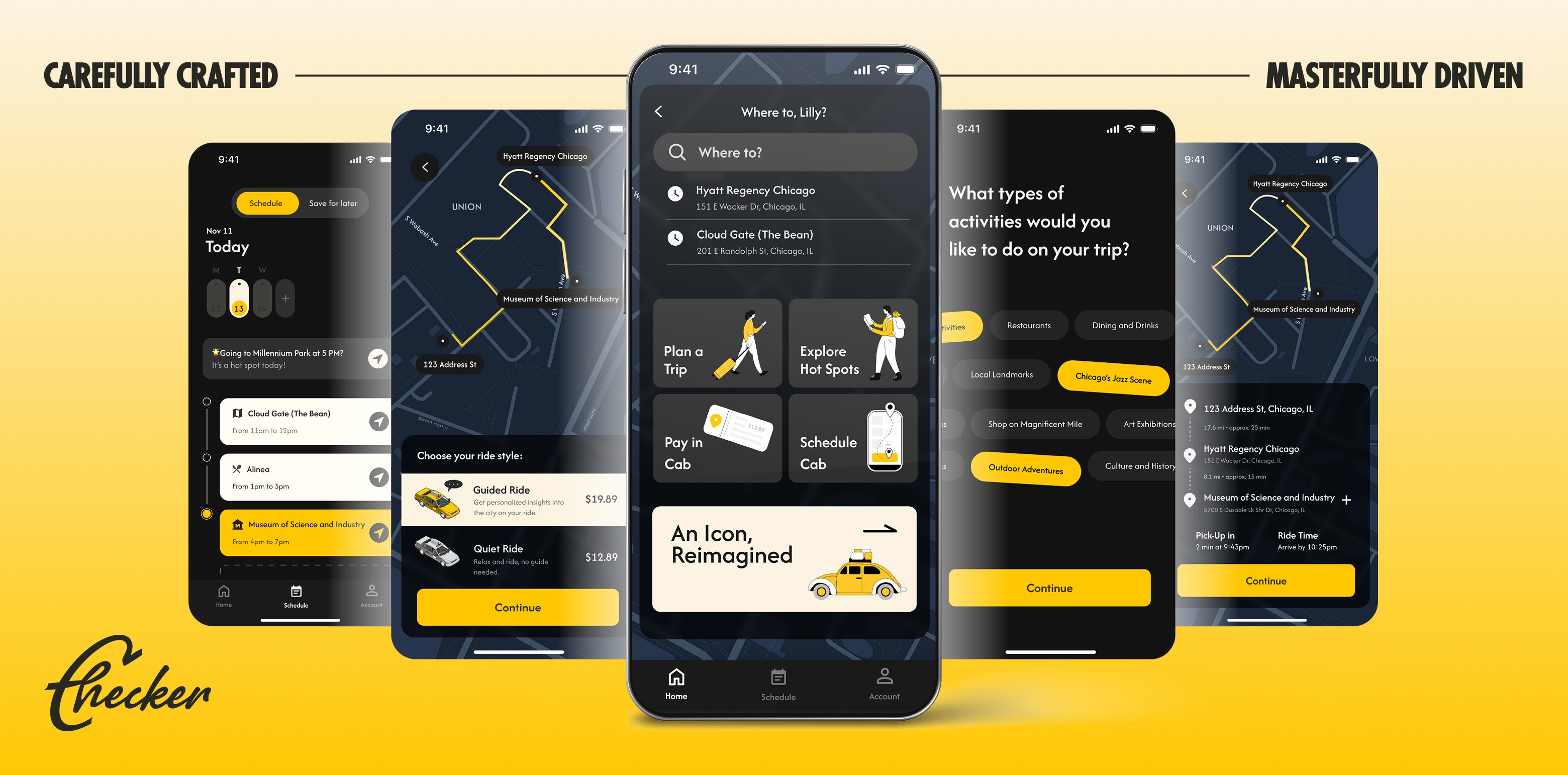 Checker app overview