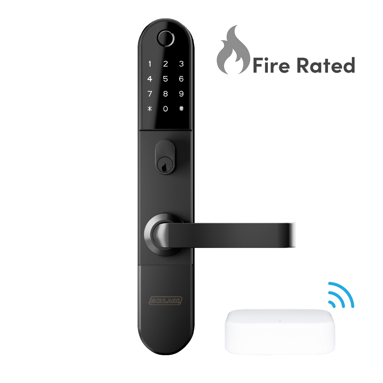 modern+smart+lock+on+fire+door+Hong+Kong+apartment