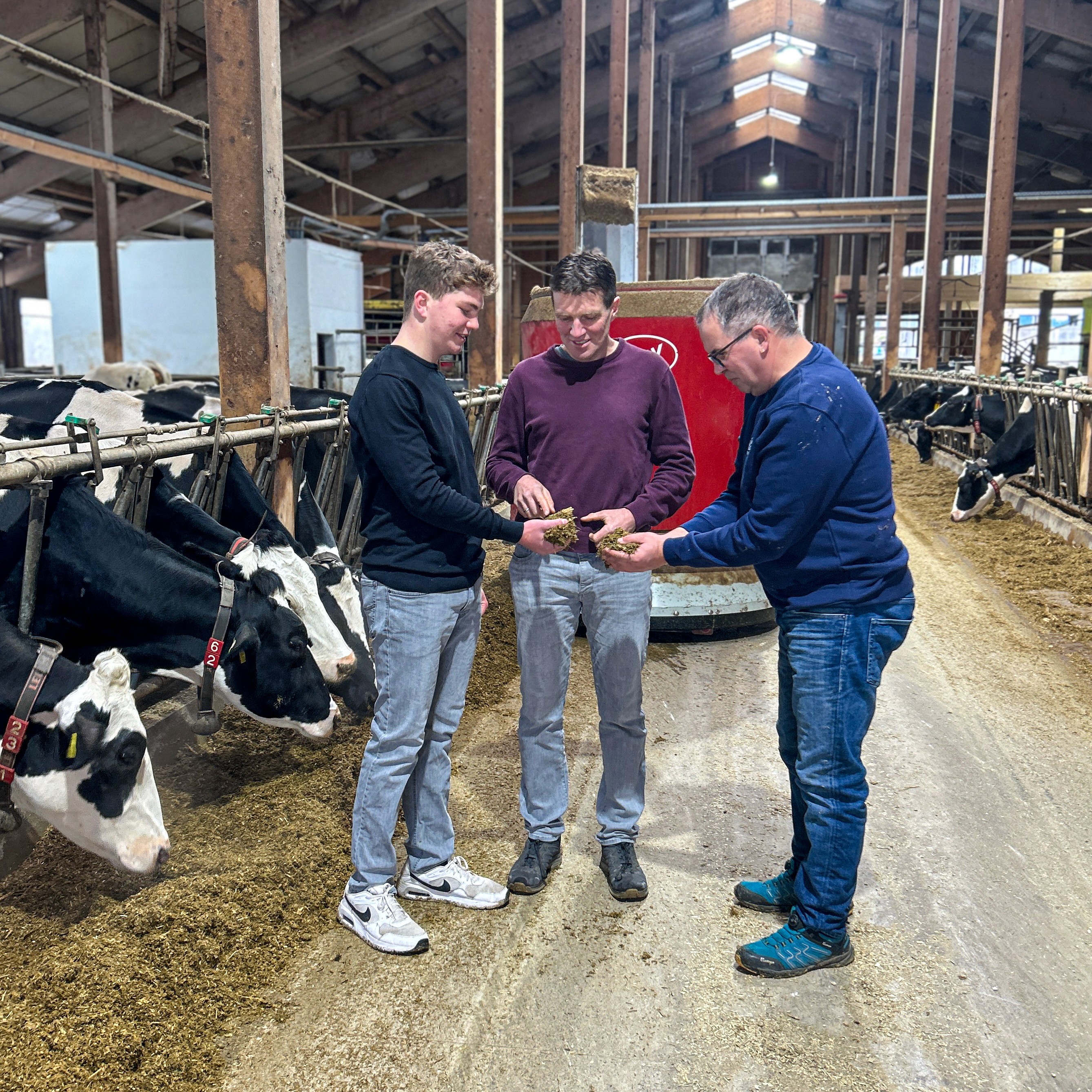 Qualitätskontrolle bei der Milchproduktion in Villingen