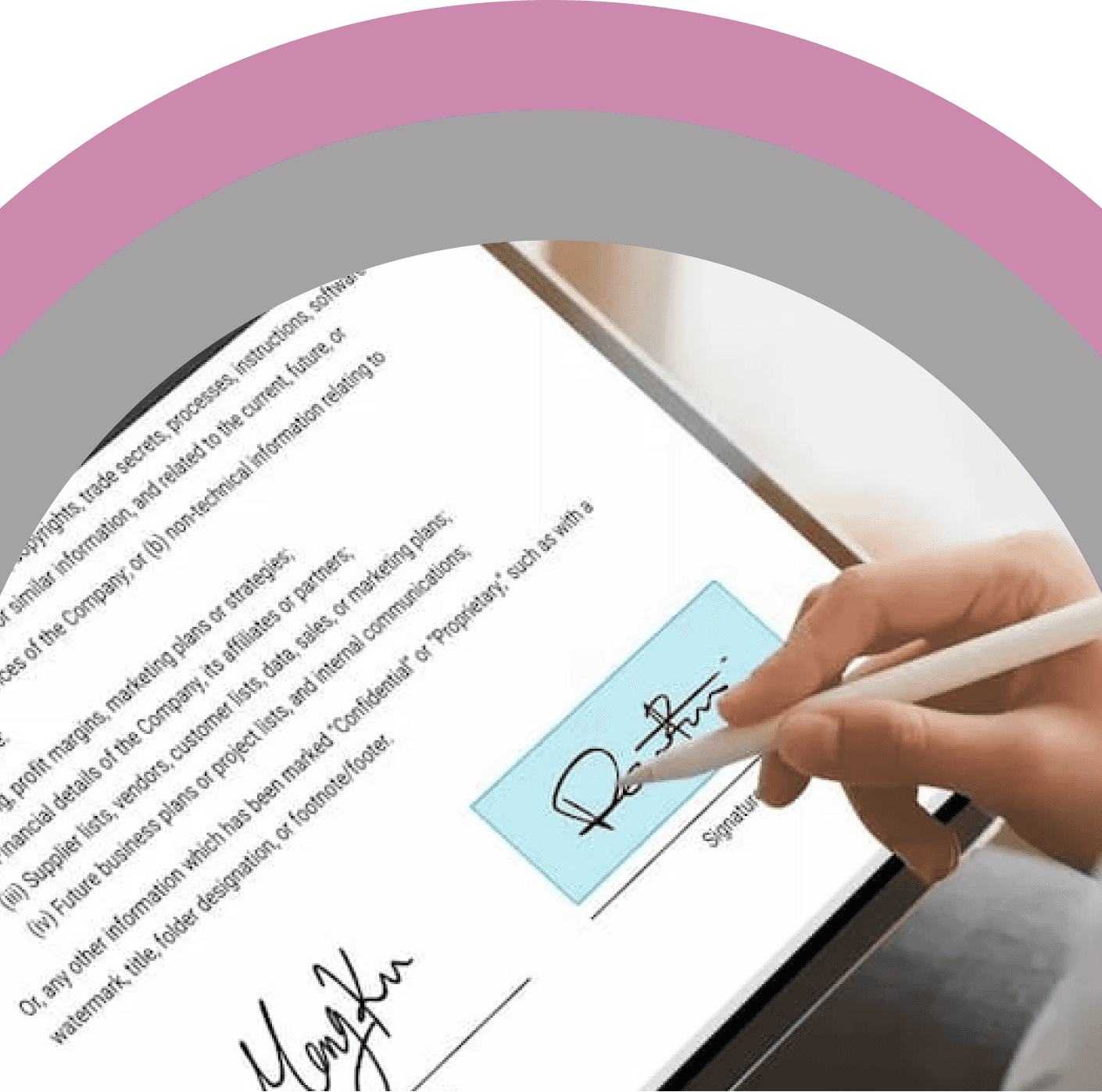 HMLR legally-binding eSignatures for conveyancing mobile