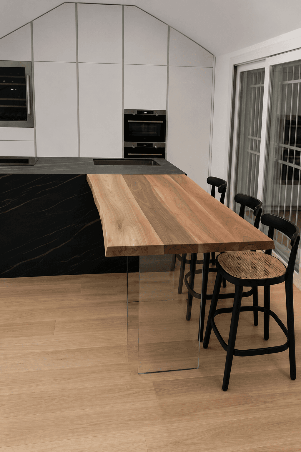 Project showcase image featuring a modern, refined interior.