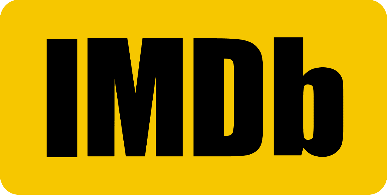 Logo of IMDb, a popular online database for movies, TV shows, and entertainment information.