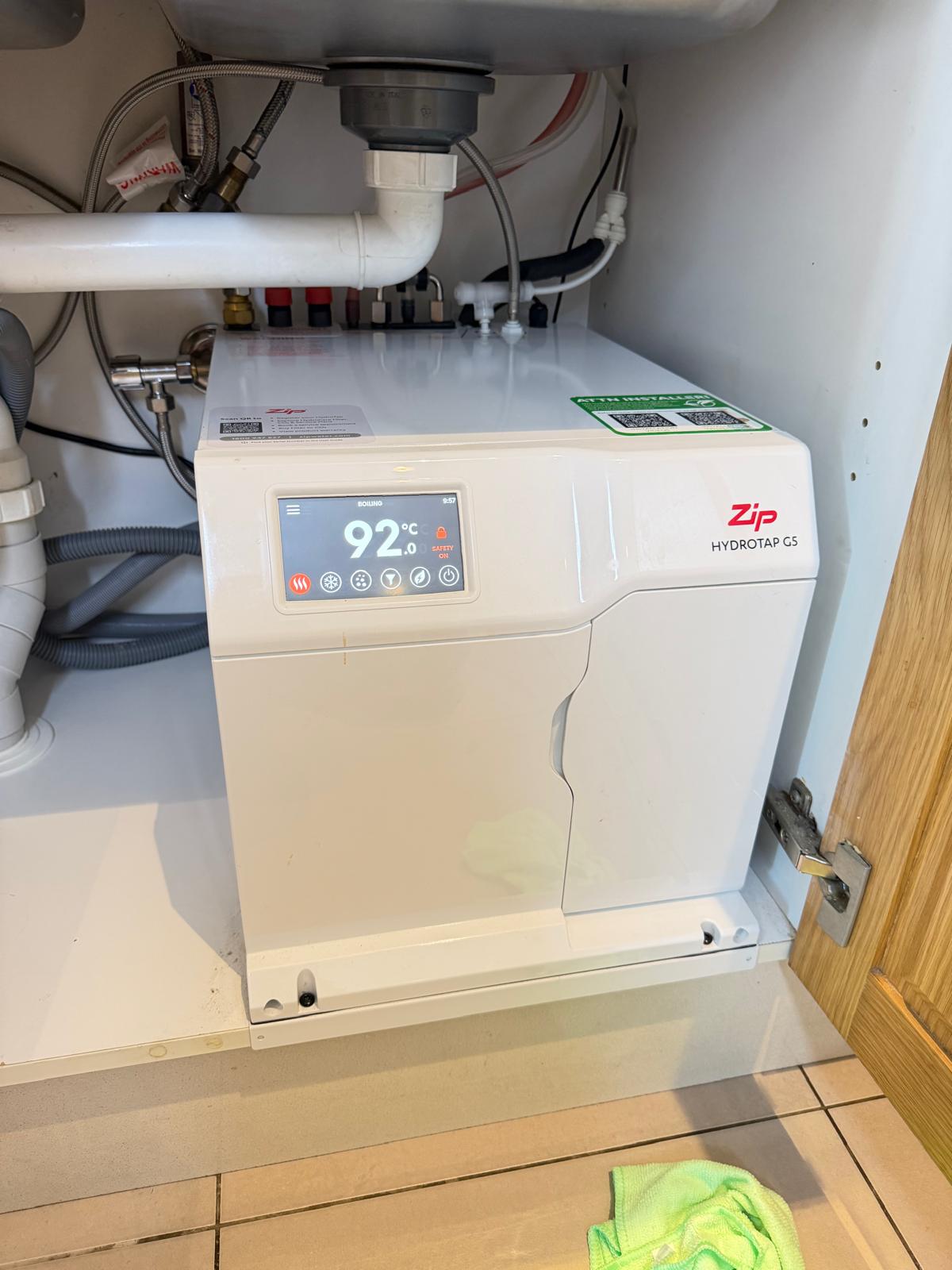 Genuine LIBS Plumbing Zip HydroTap G5 installation