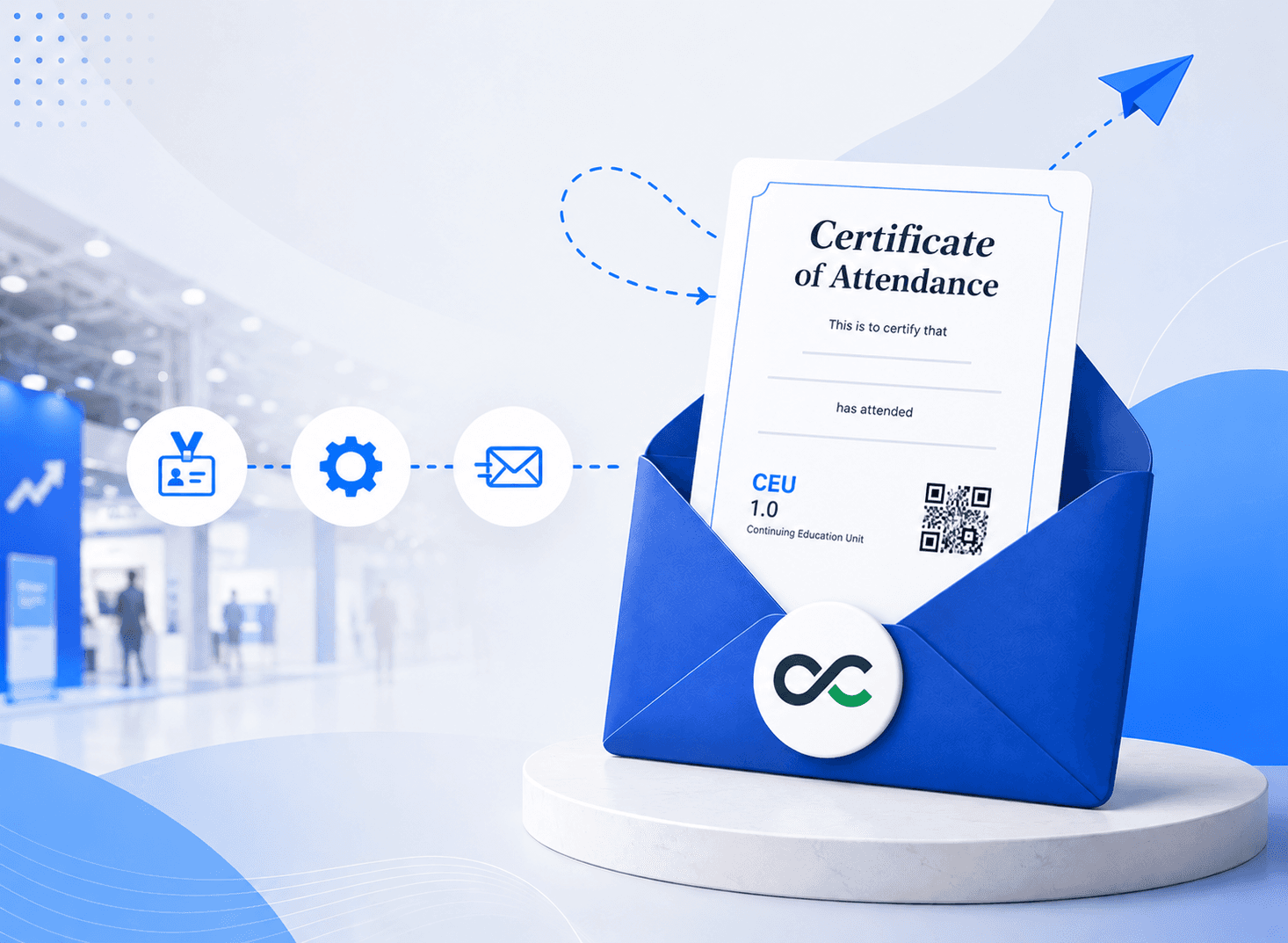 Swapcard event certificate