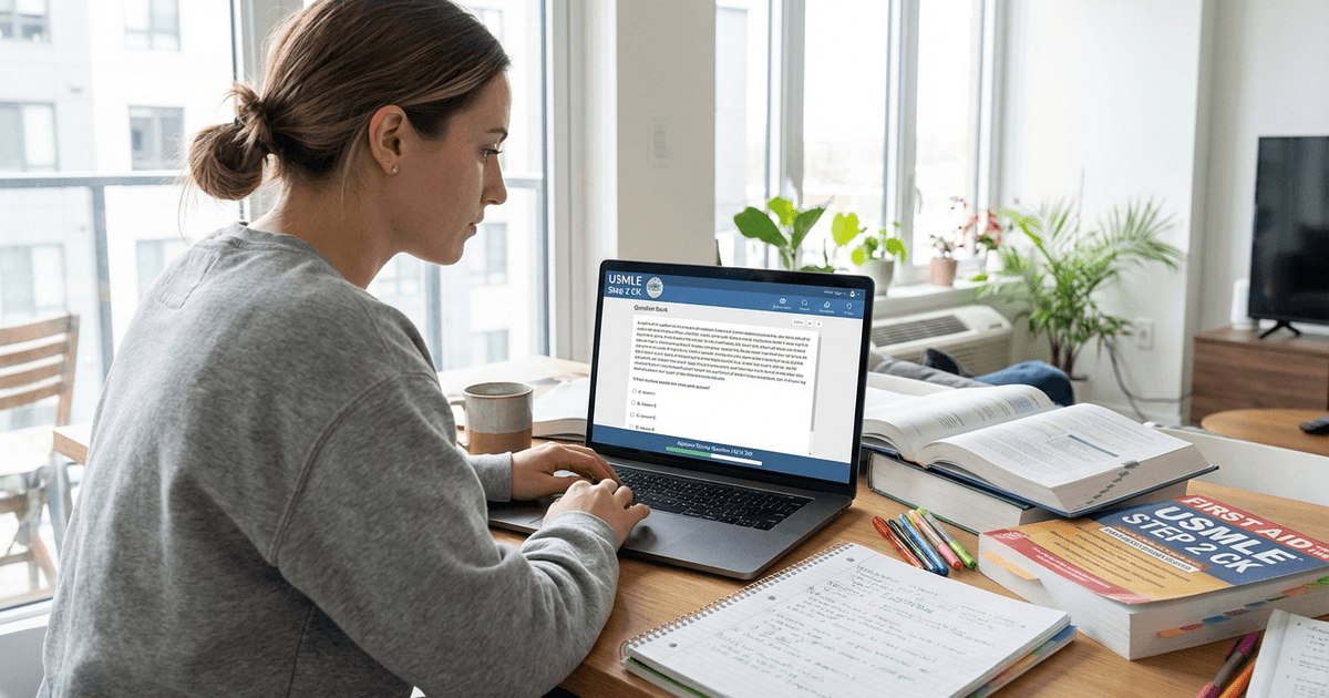 Cover: How to Choose the Best USMLE Step 2 CK Question Bank: What to Look For and How to Use It Effectively (2026)