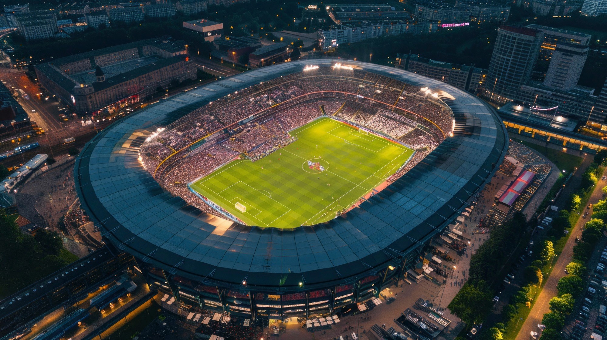 Dynamic picture of a cyclist riding downhill