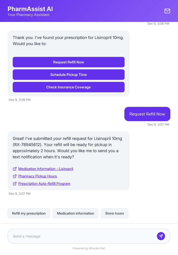Pharmacist AI Agent Template for Modern Healthcare