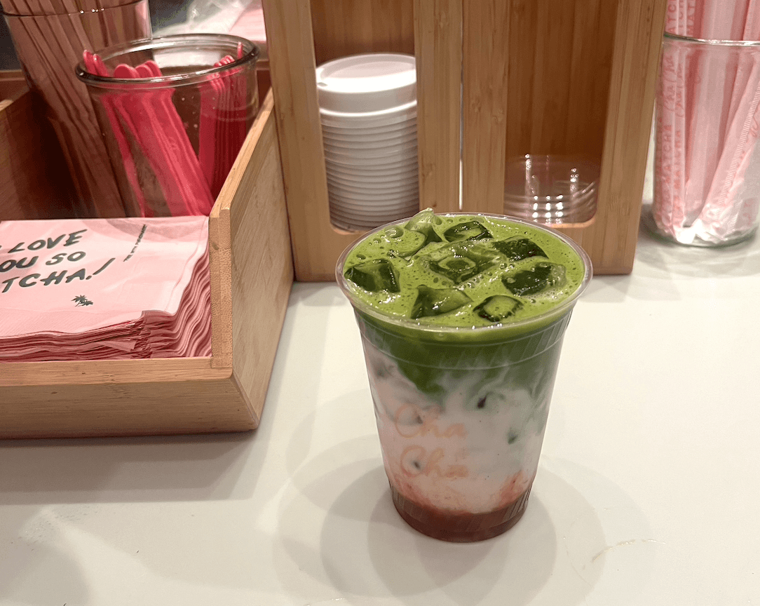 Latest matcha spot I've tried.