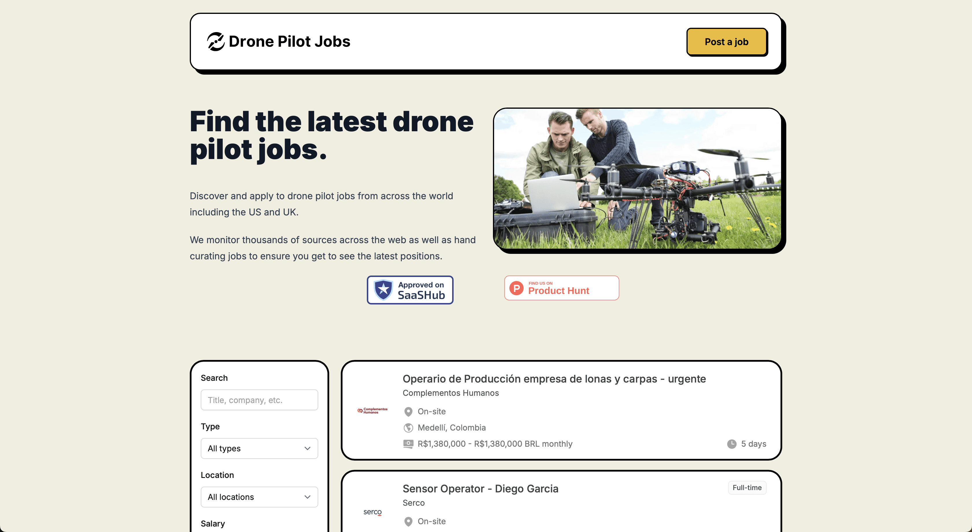 drone pilot jobs