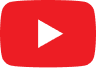YouTube logo featuring a red square with a white play button in the center.