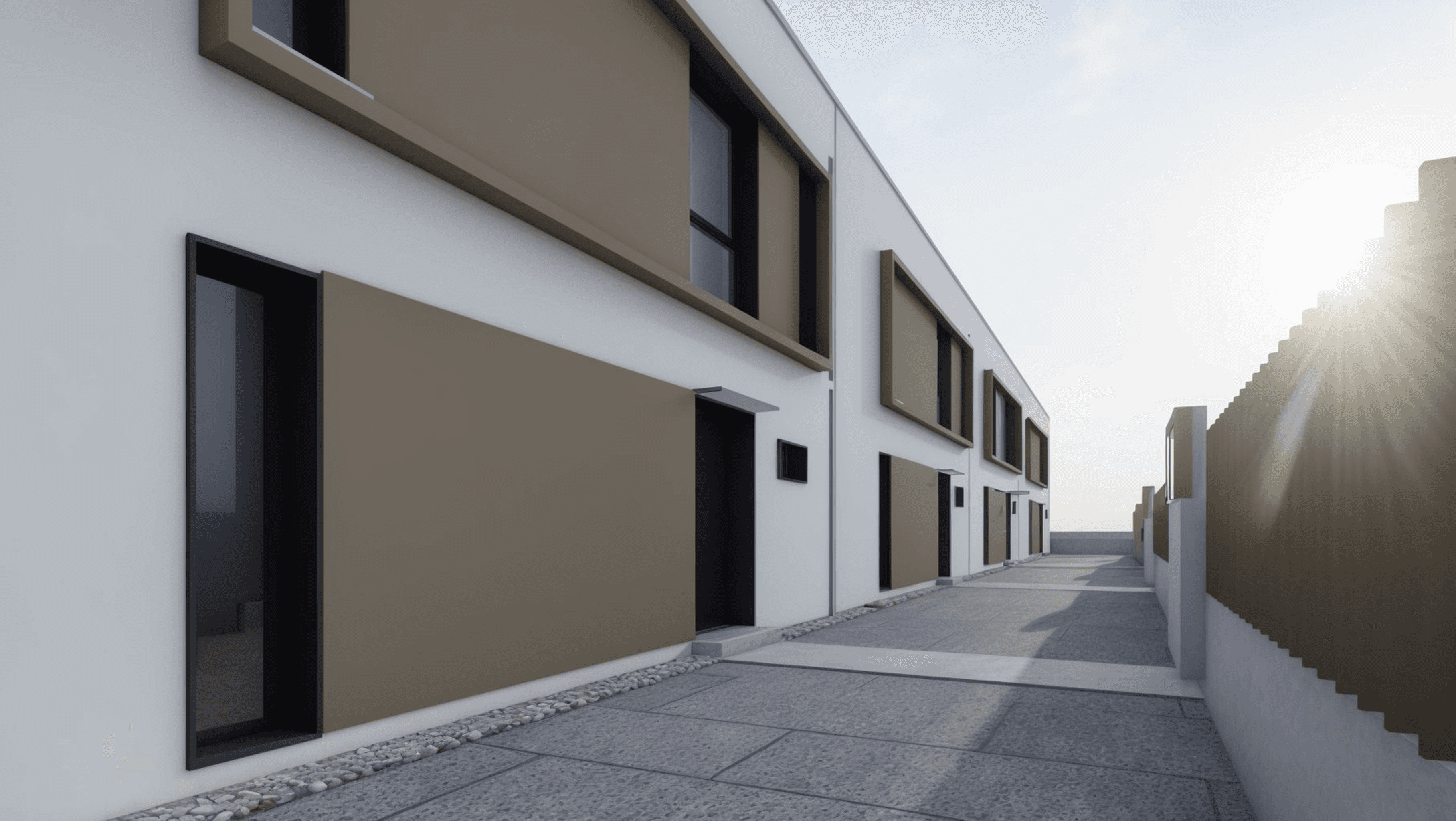 modern house exterior