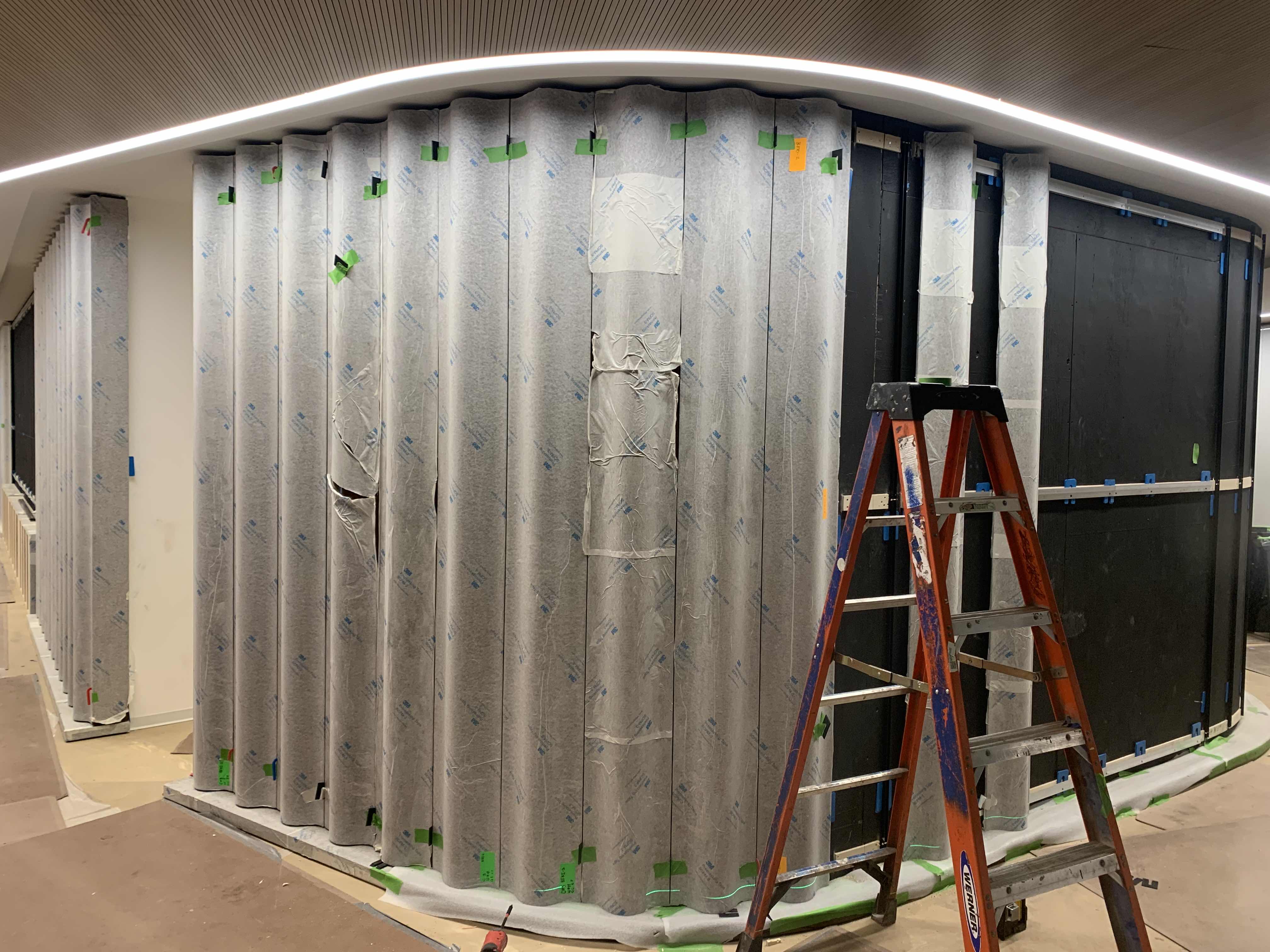 Highly detailed installation instructions that explain every step is required because of the uniqueness of each feature and the installation is typically done by different contractors.