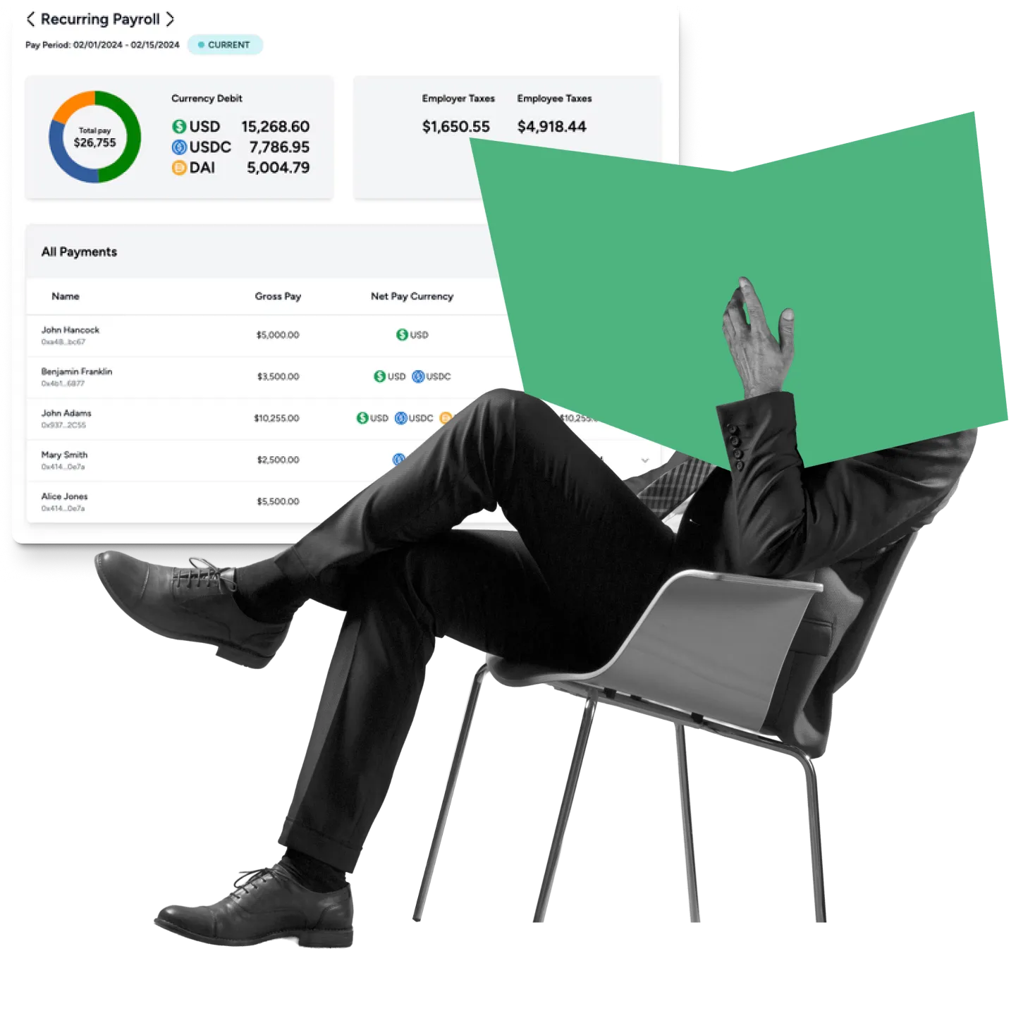 Franklin Mascot with UI