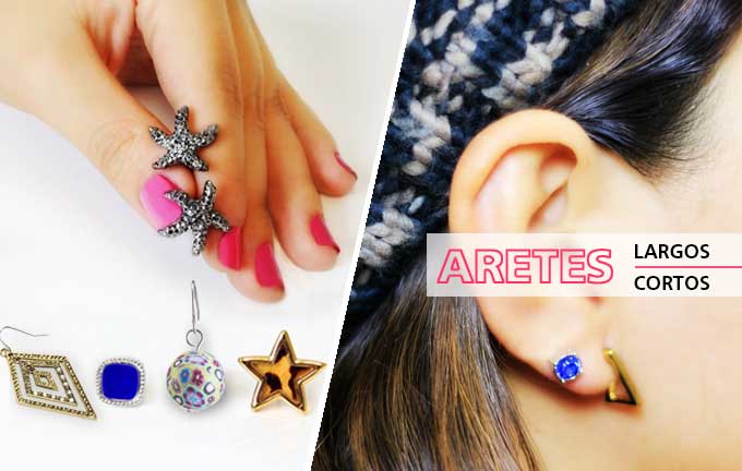 aretes largos o cortos, pendientes, tips, accesorios