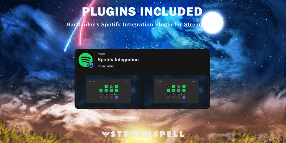 The Last Chance profile requires Spotify Integration by BarRaider — official product preview