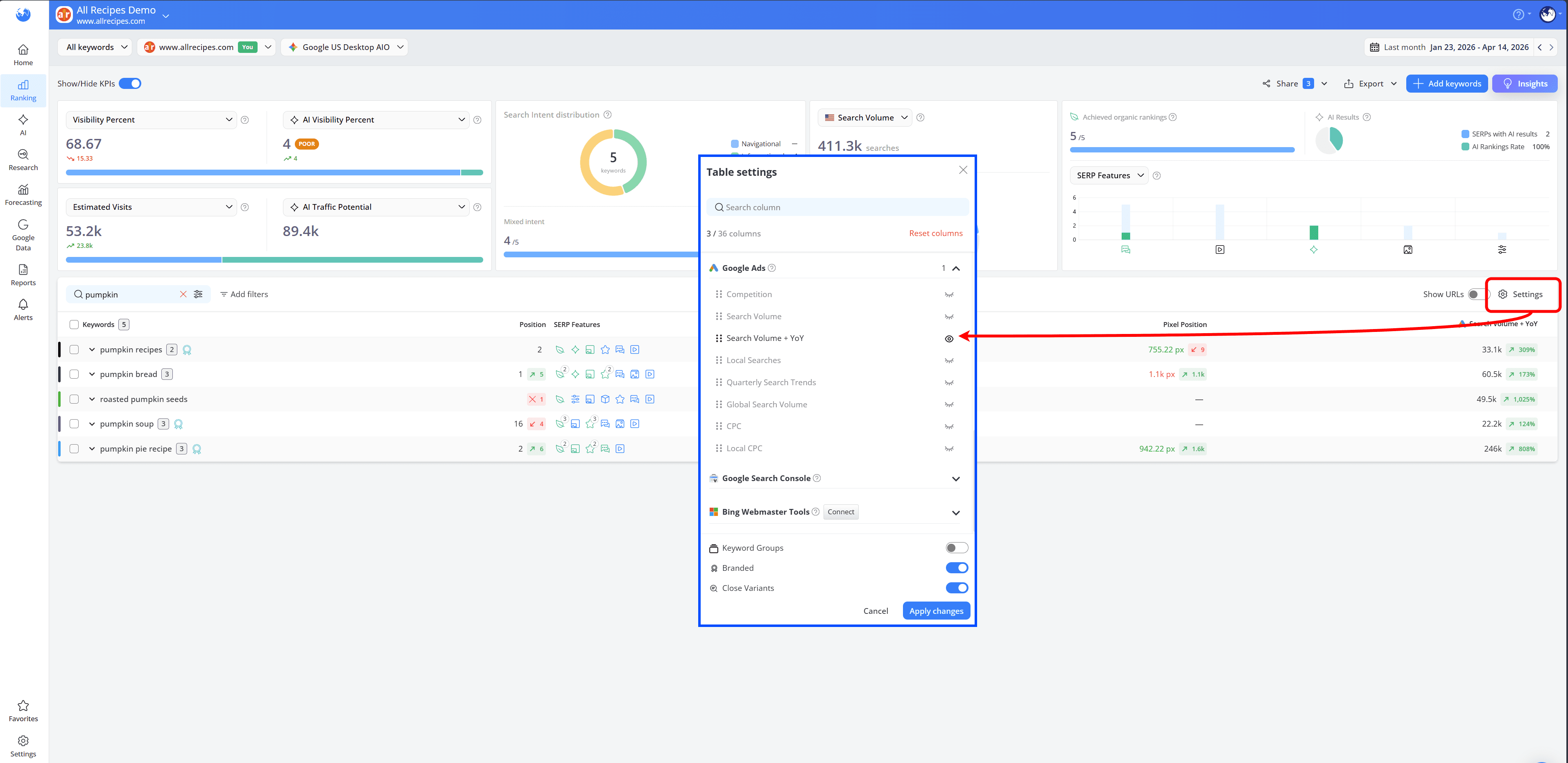 how-to-add-search-volume-yoy-column