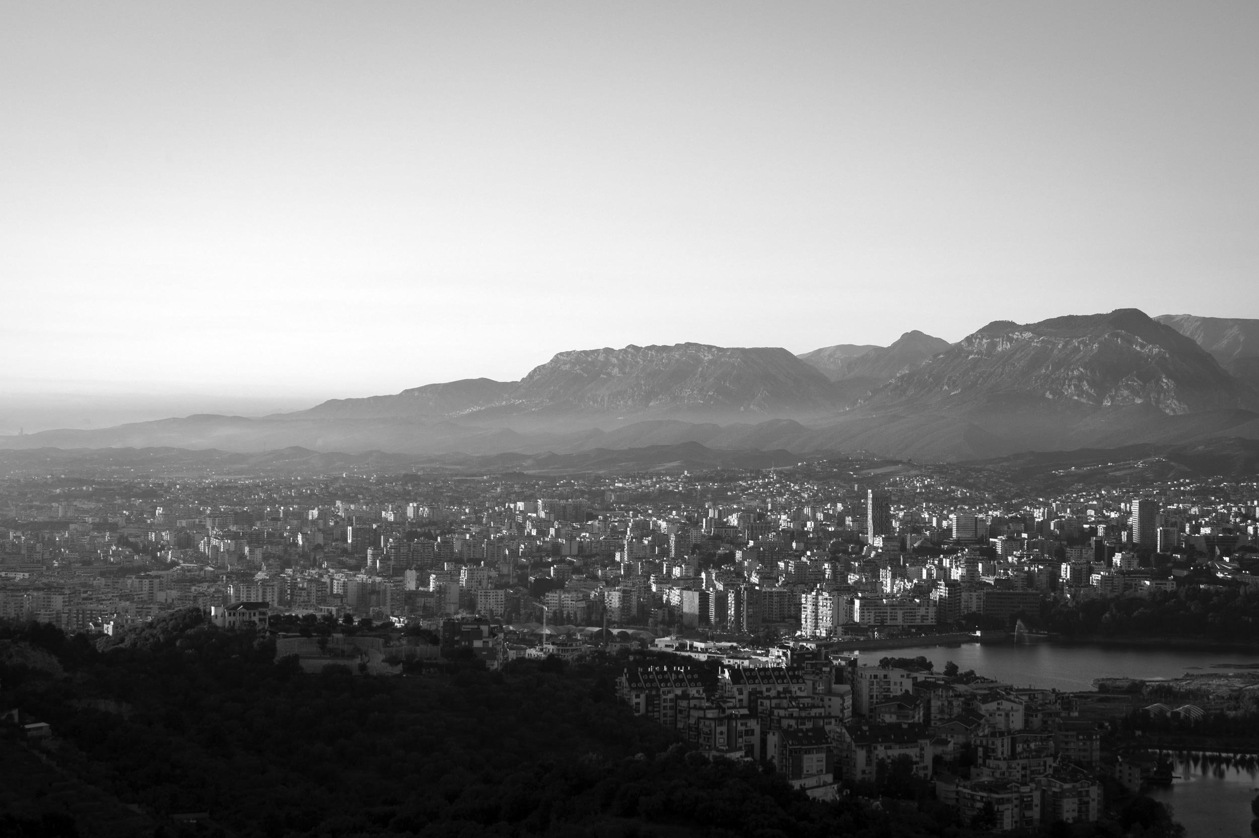 Private jet charter to Tirana Albania - Skanderbeg Square national capital