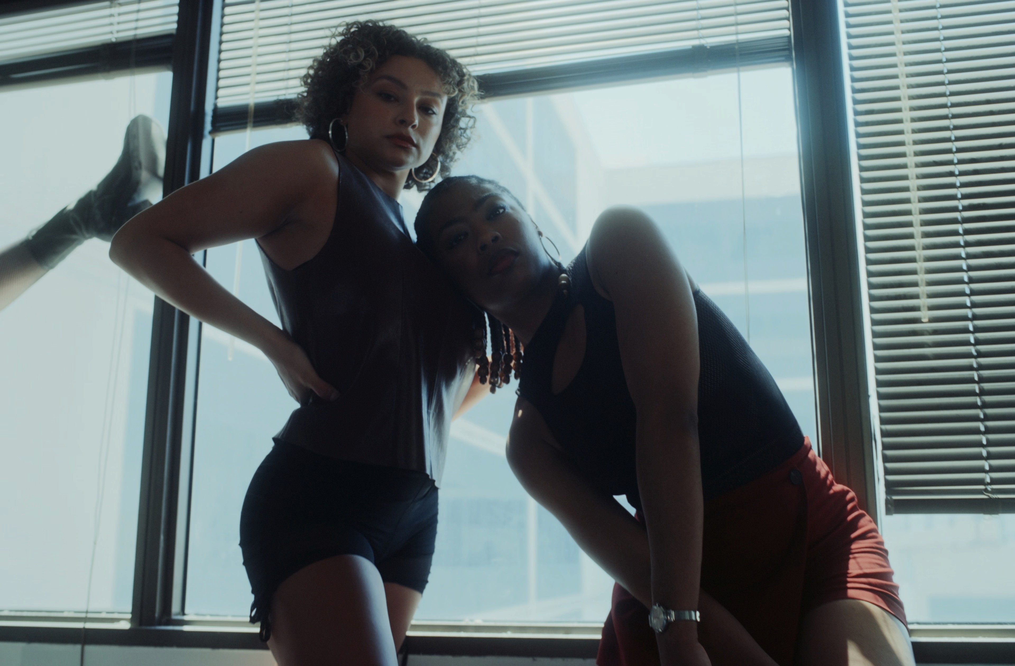 Still from Dayburn, a music video for Monika Felice Smith (2025).