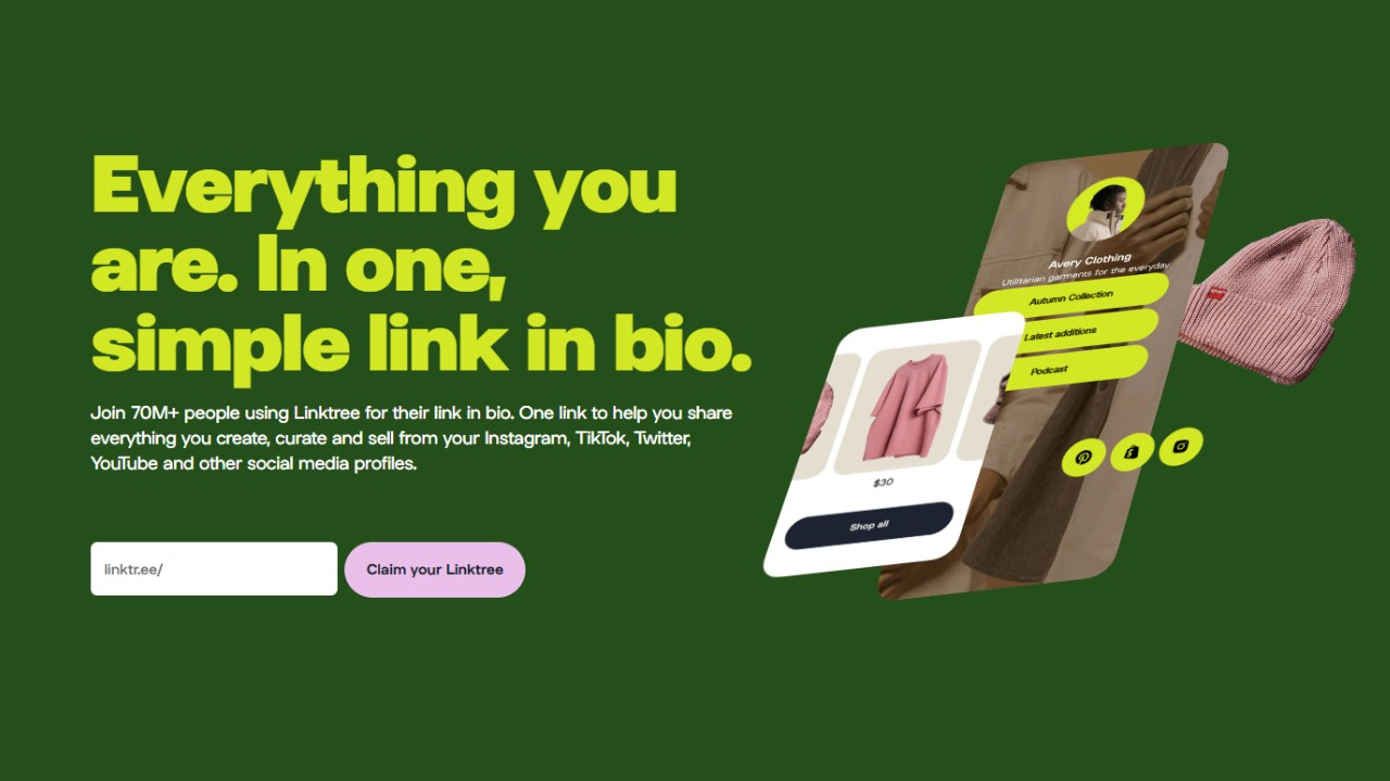 linktree website