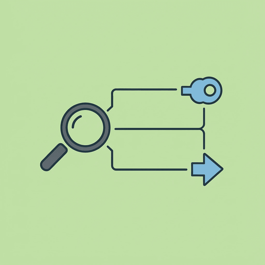  Split path diagram showing one path leading to oversaturated scholarships and another to hidden opportunities