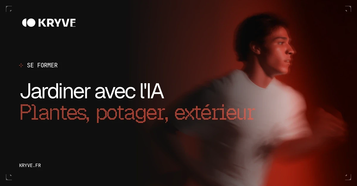 Jardiner avec l'IA : Plantes, potager, extérieur