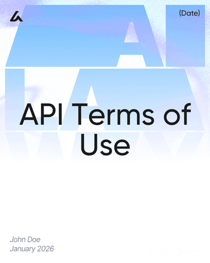 API Terms of Use