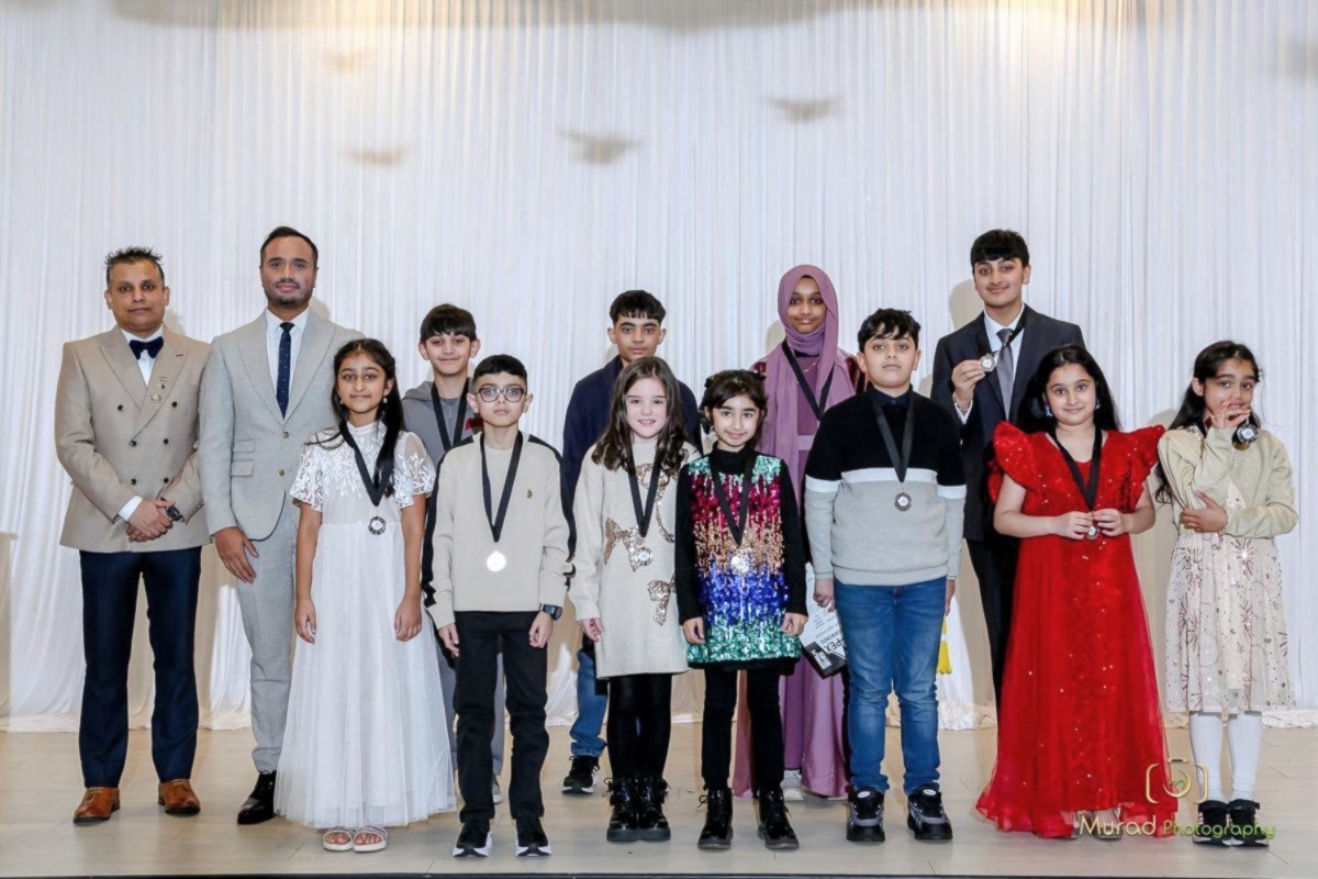 Friends taking a selfie in a forest