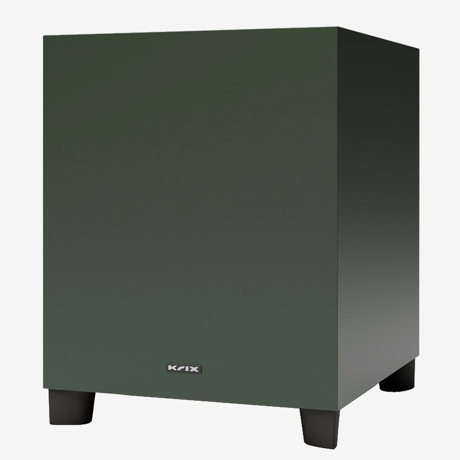 KRIX subwoofer on black feet