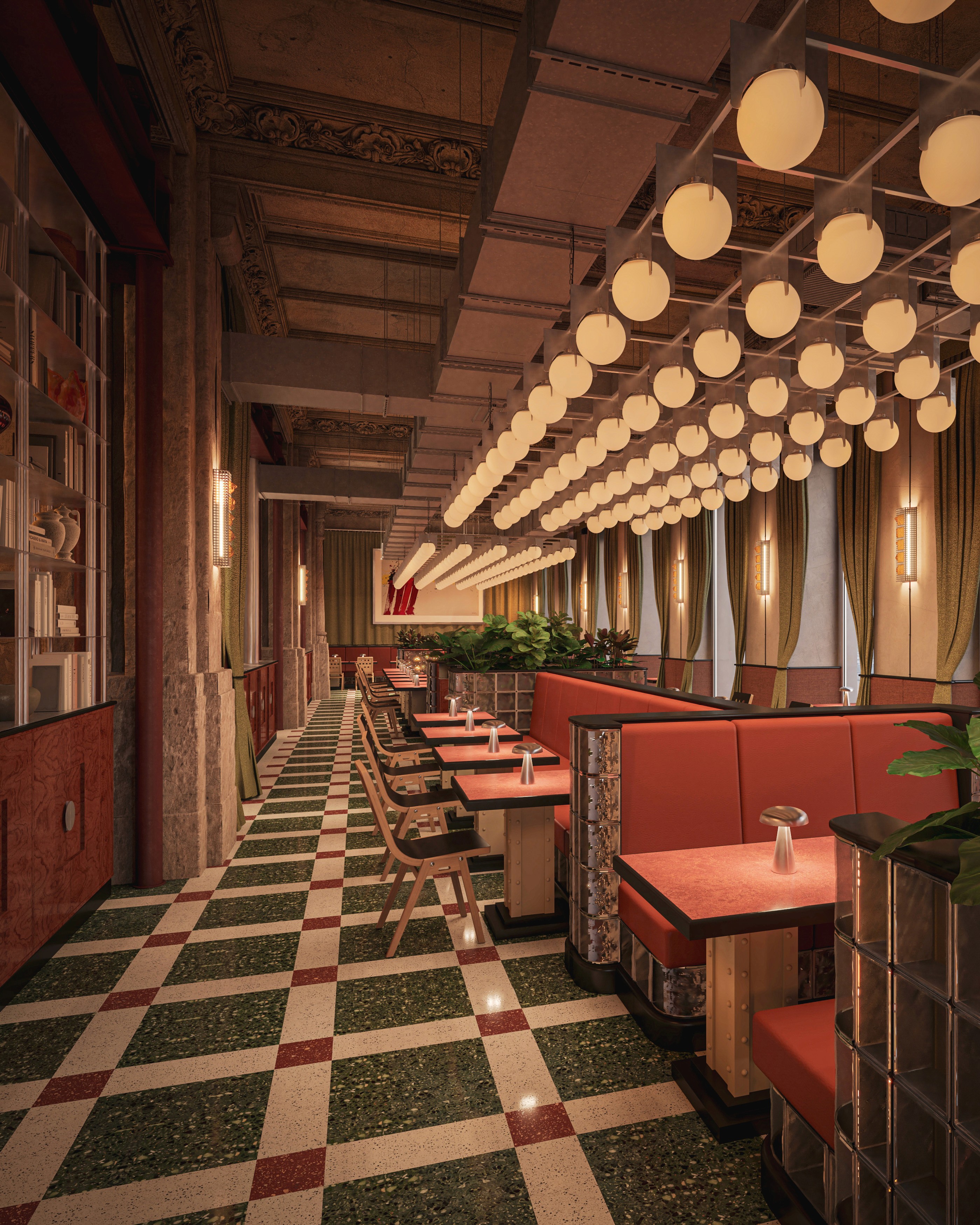 Rendering of Boca restaurant