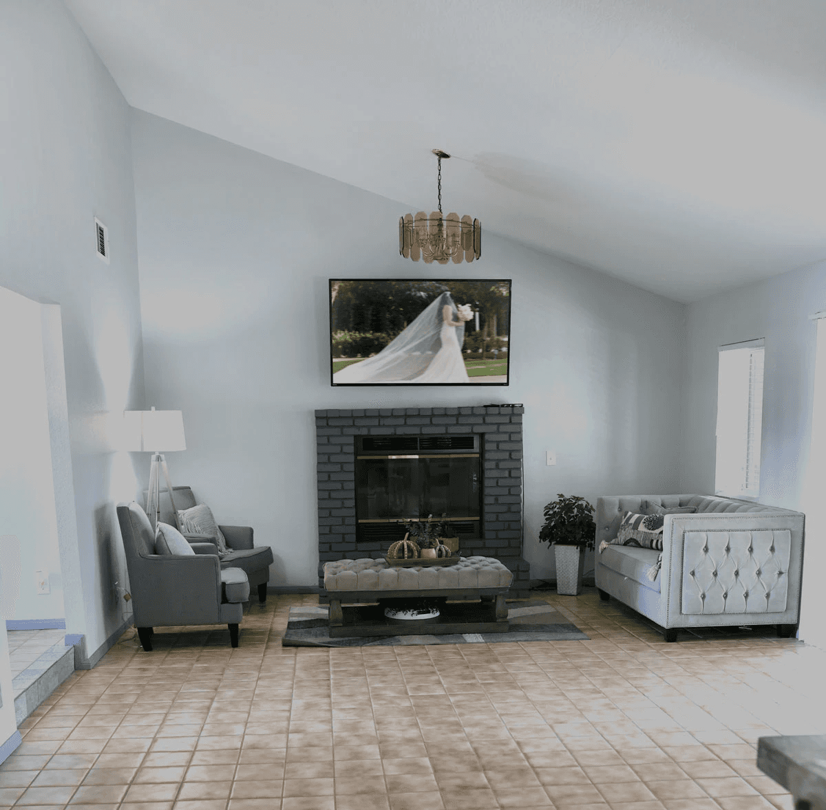 Miracle Garden AirBnB living room