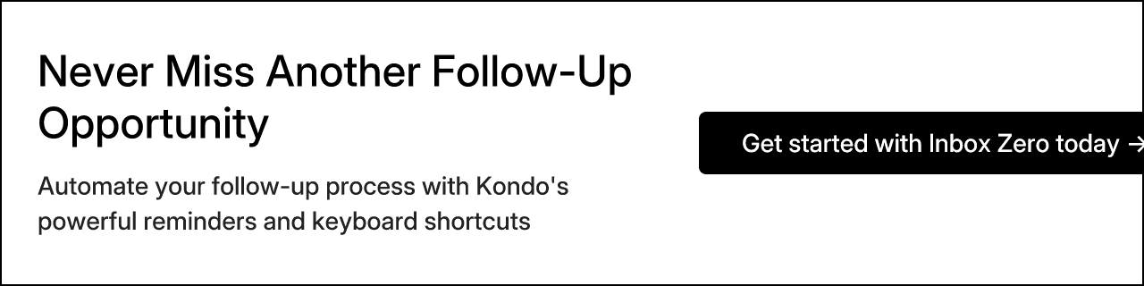 Never Miss Another Follow-Up Opportunity