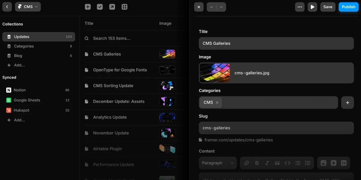Framer CMS: O que é e Como Funciona? Guia Completo para Sites Dinâmicos