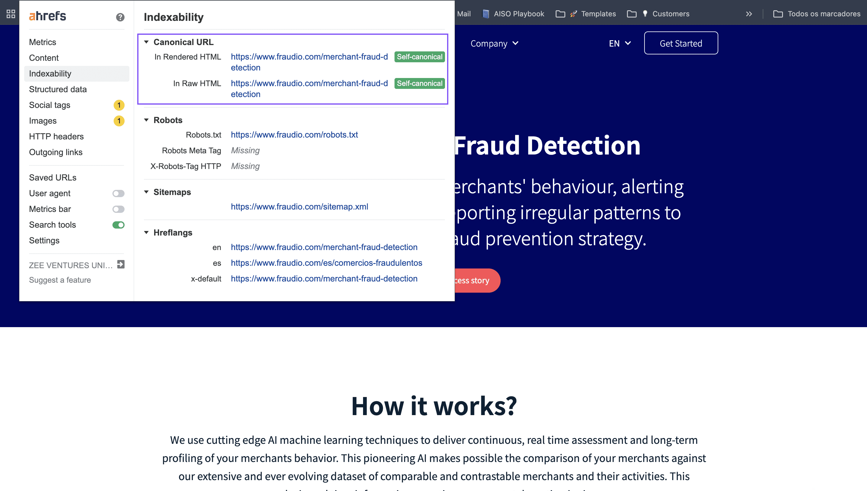 Fraudio case study results