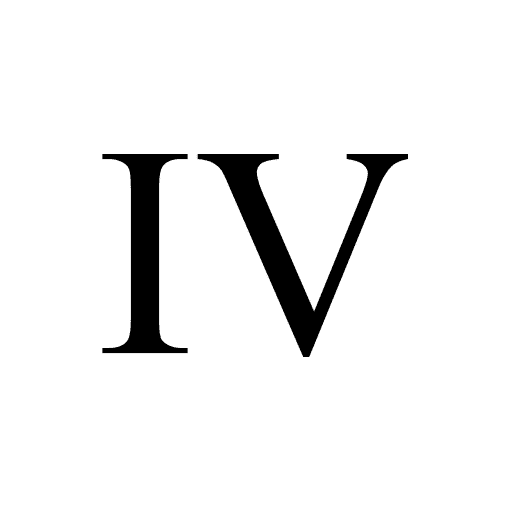 Roman numeral IV