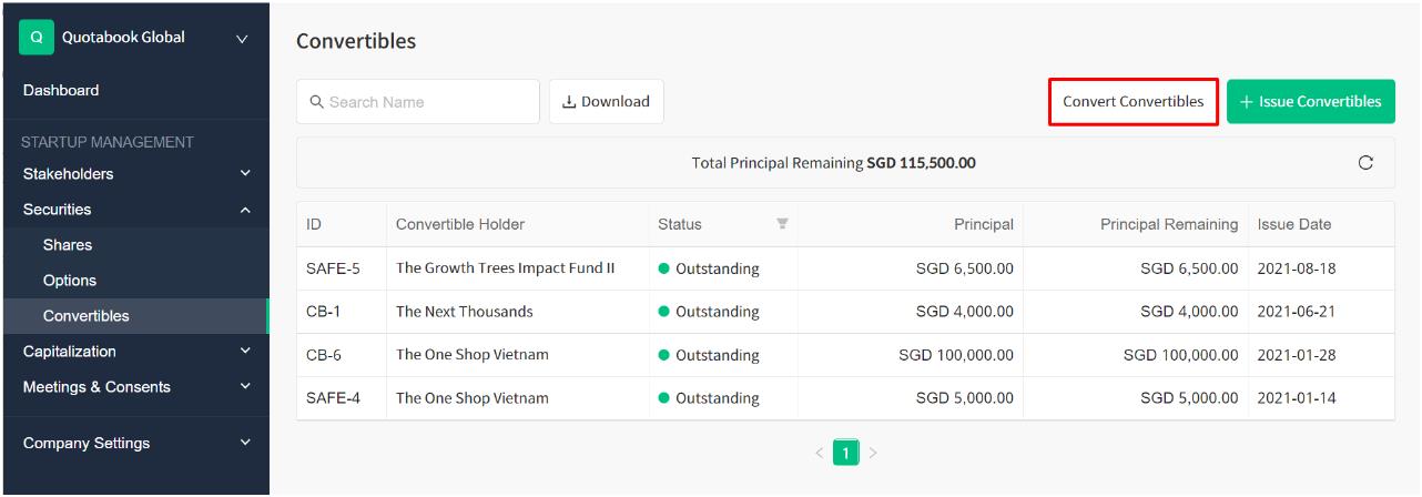 Select Convert Convertibles