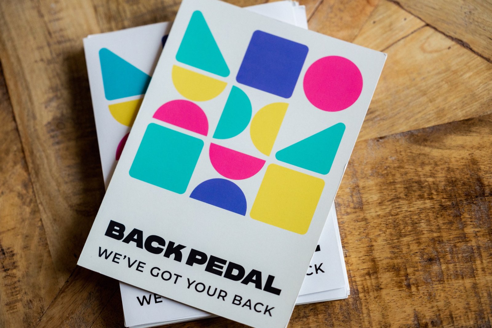 Back Pedal branding and web design