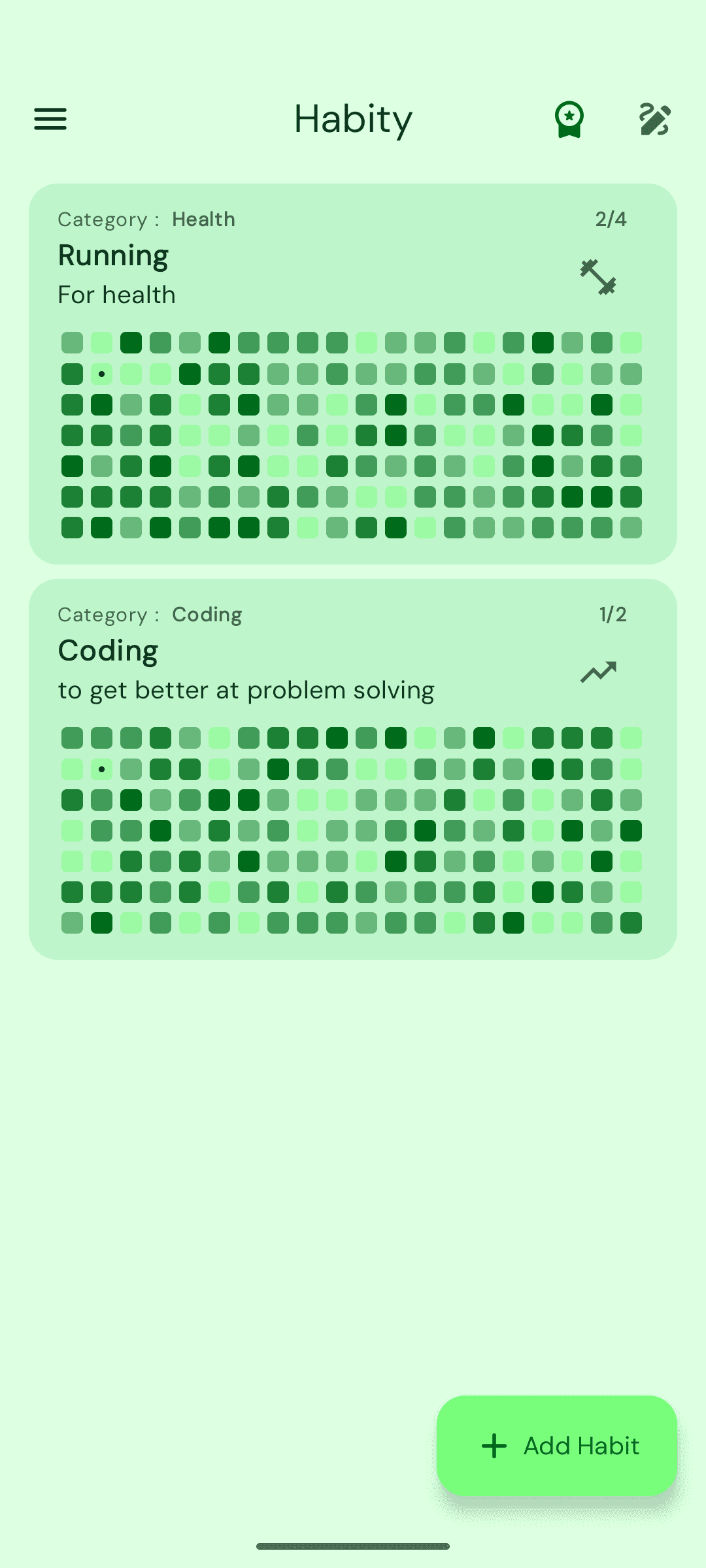green theme