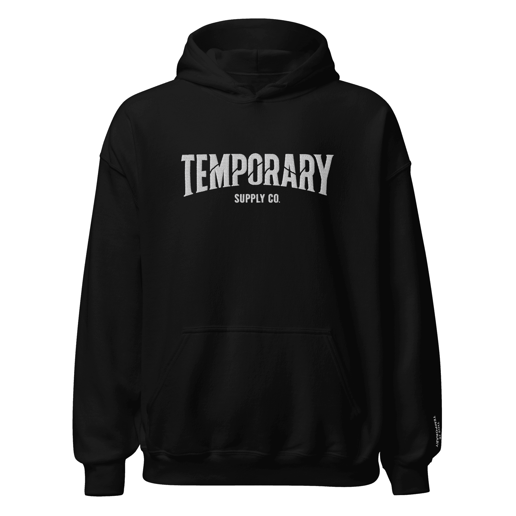 tmpry. OG Hoodie Black