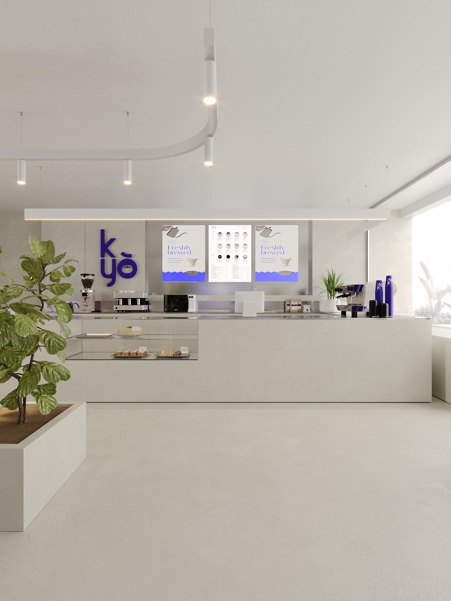 Modern coffee Shop