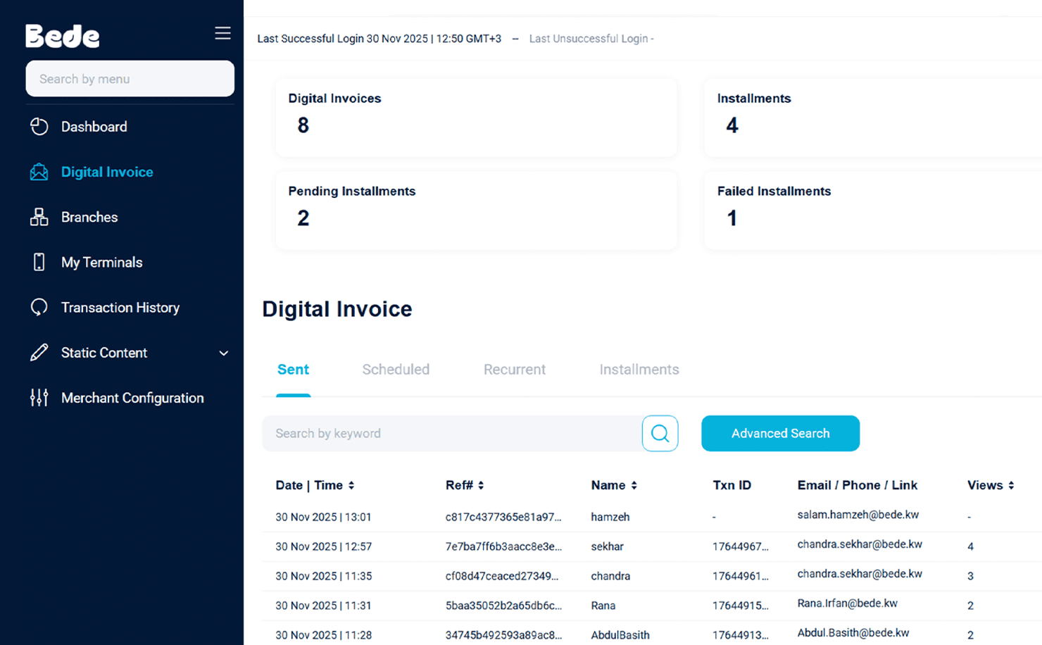 An image of Dreelio's dashboard