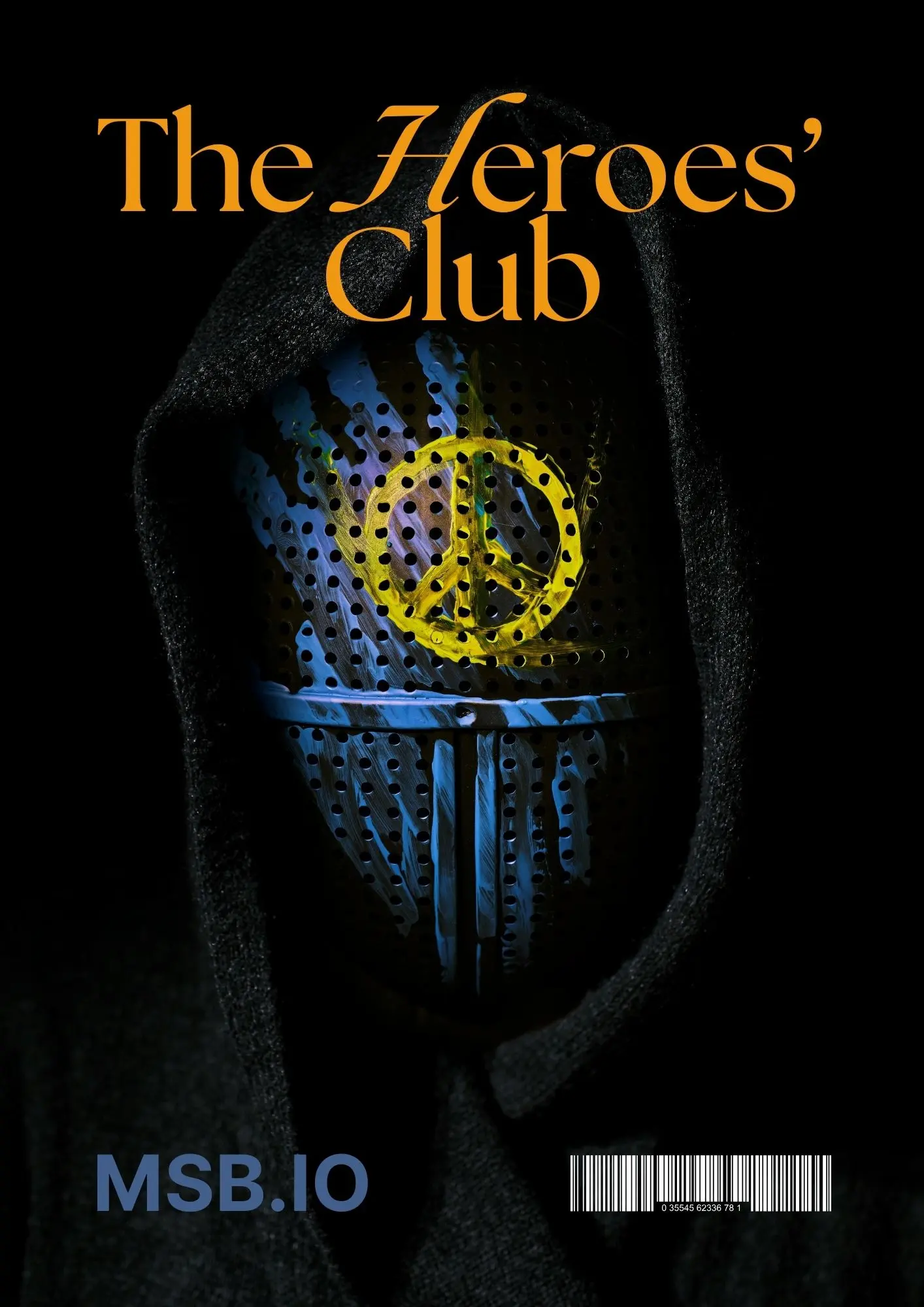 A striking silhouette adorned with the peace symbol, illustrating how our ultra-affluent clients become modern heroes through conscious consumption, ethical investments, and applied humanism—transforming society one impactful choice at a time.