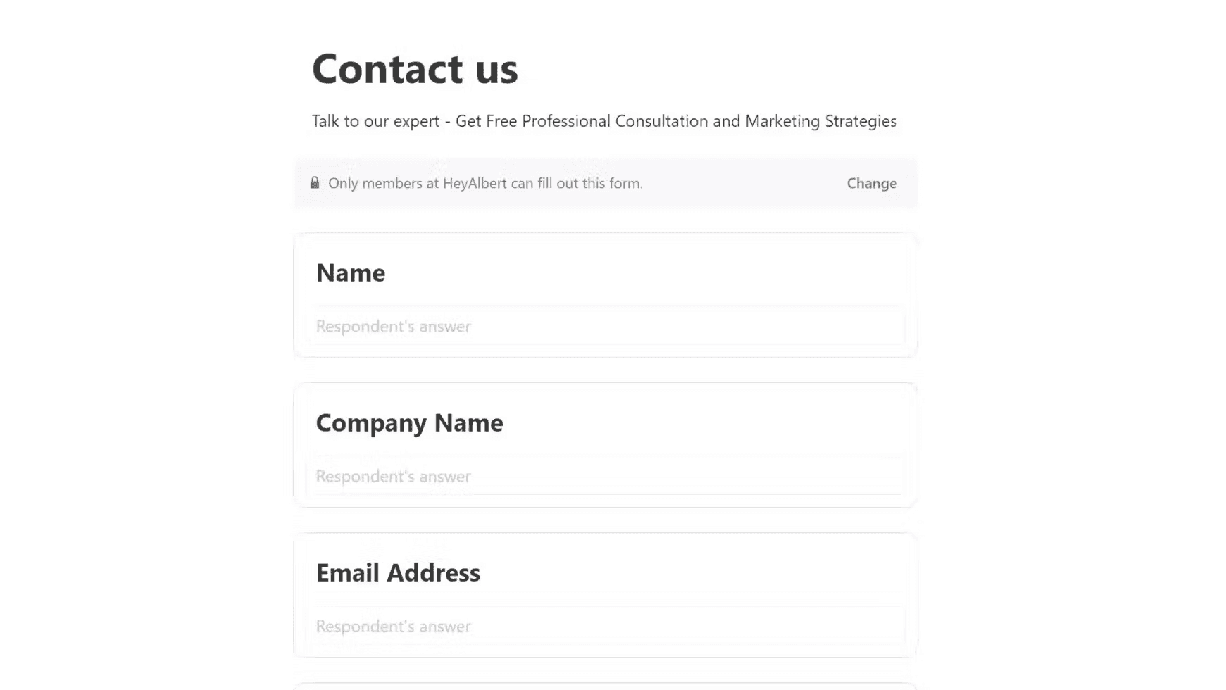 Image of how to use a Notion form to create a Portfolio Contact Form.